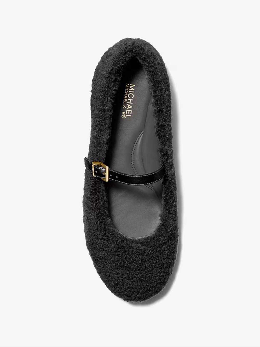 Michael Kors Mara Faux Shearling Ballet Flat